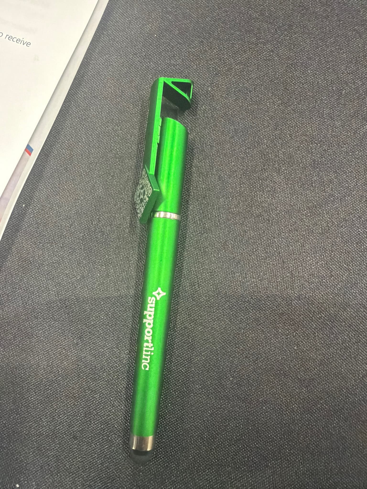 Promotional / Generic Multi-Function Stylus Pen with Phone Stand Clip