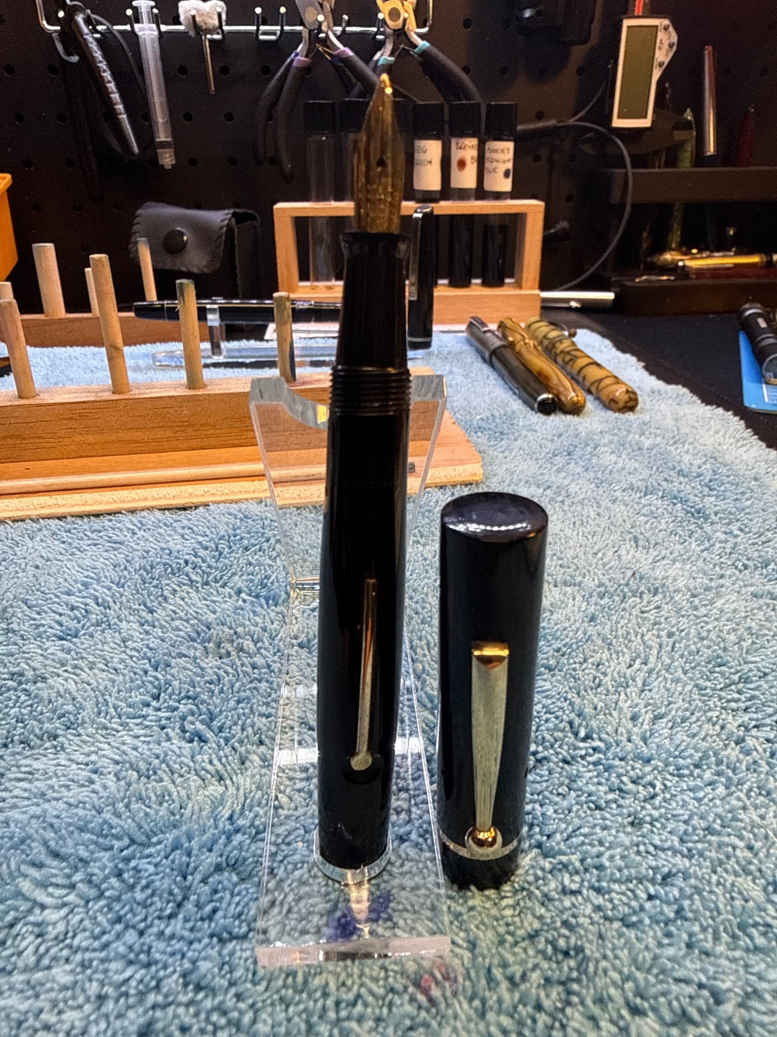 Wahl-Eversharp Deco Band (or large Oversized Flat-Top)