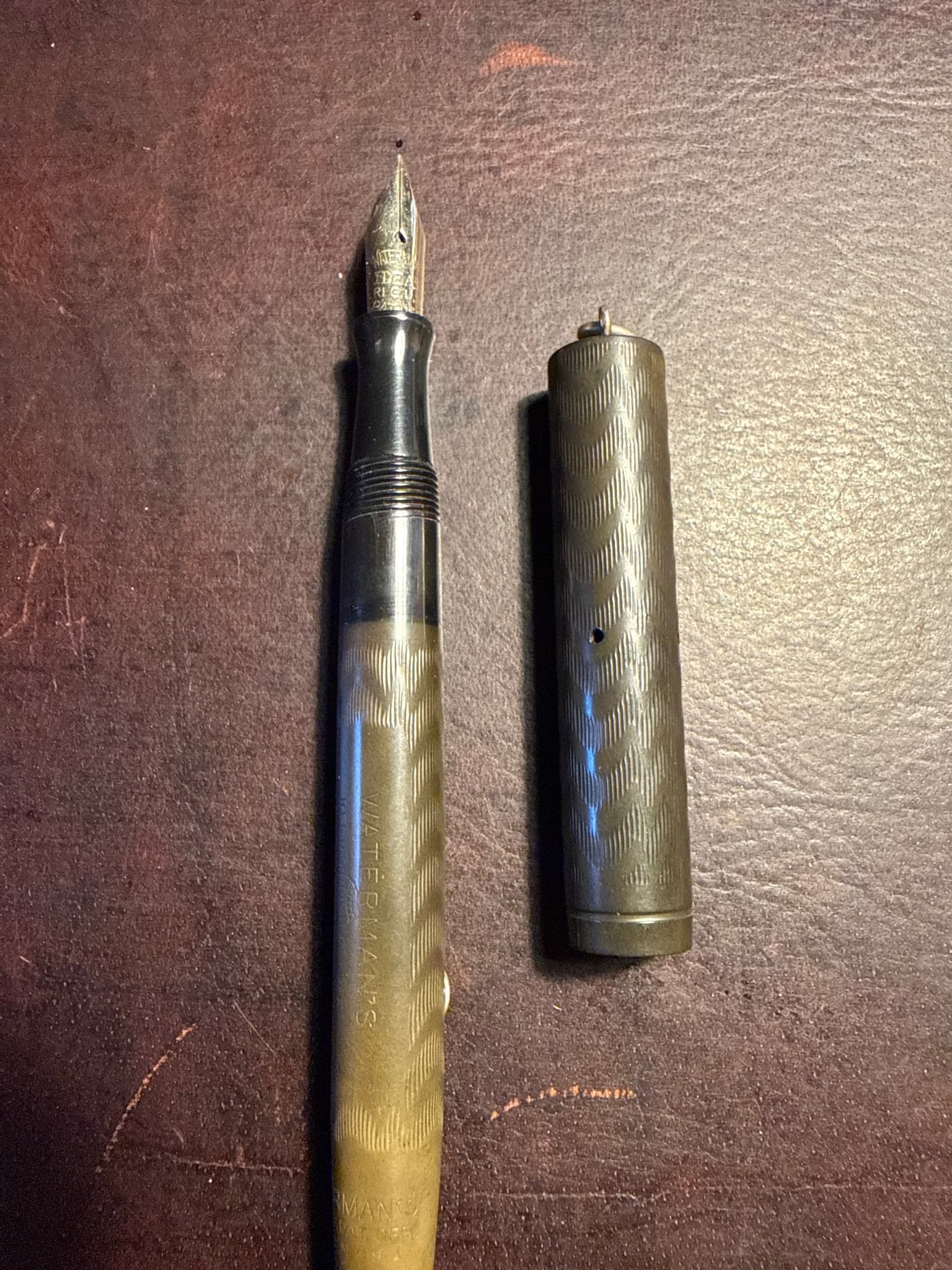 Waterman Safety Pen / Common 1920s Safety Model