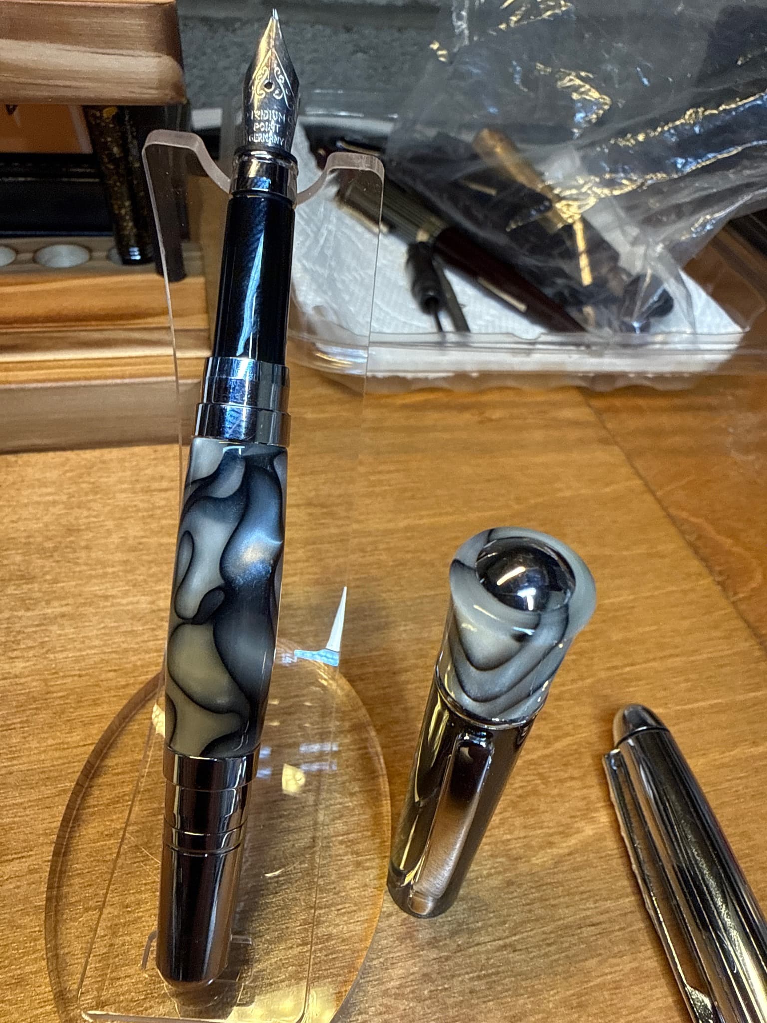 Generic / Kit Pen Custom Swirl Resin Fountain Pen