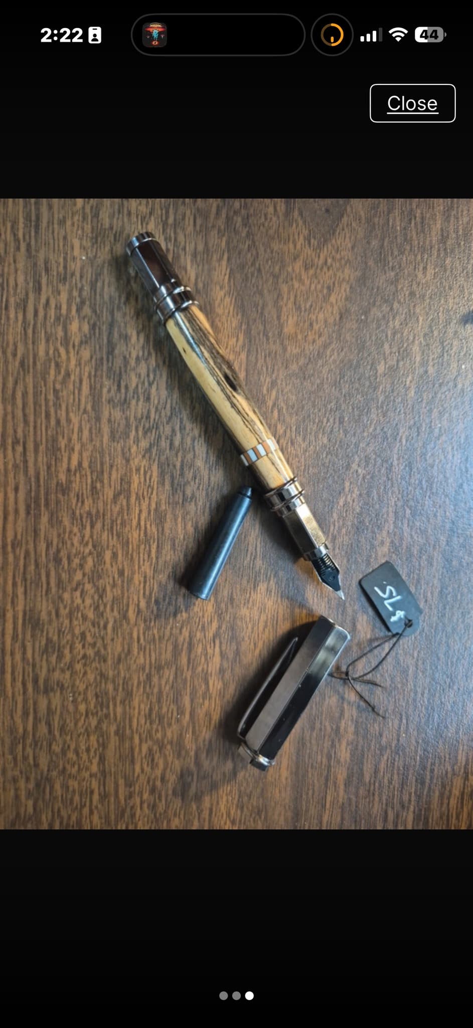 Handmade/Custom (Kit Pen) Custom Woodturned Fountain Pen