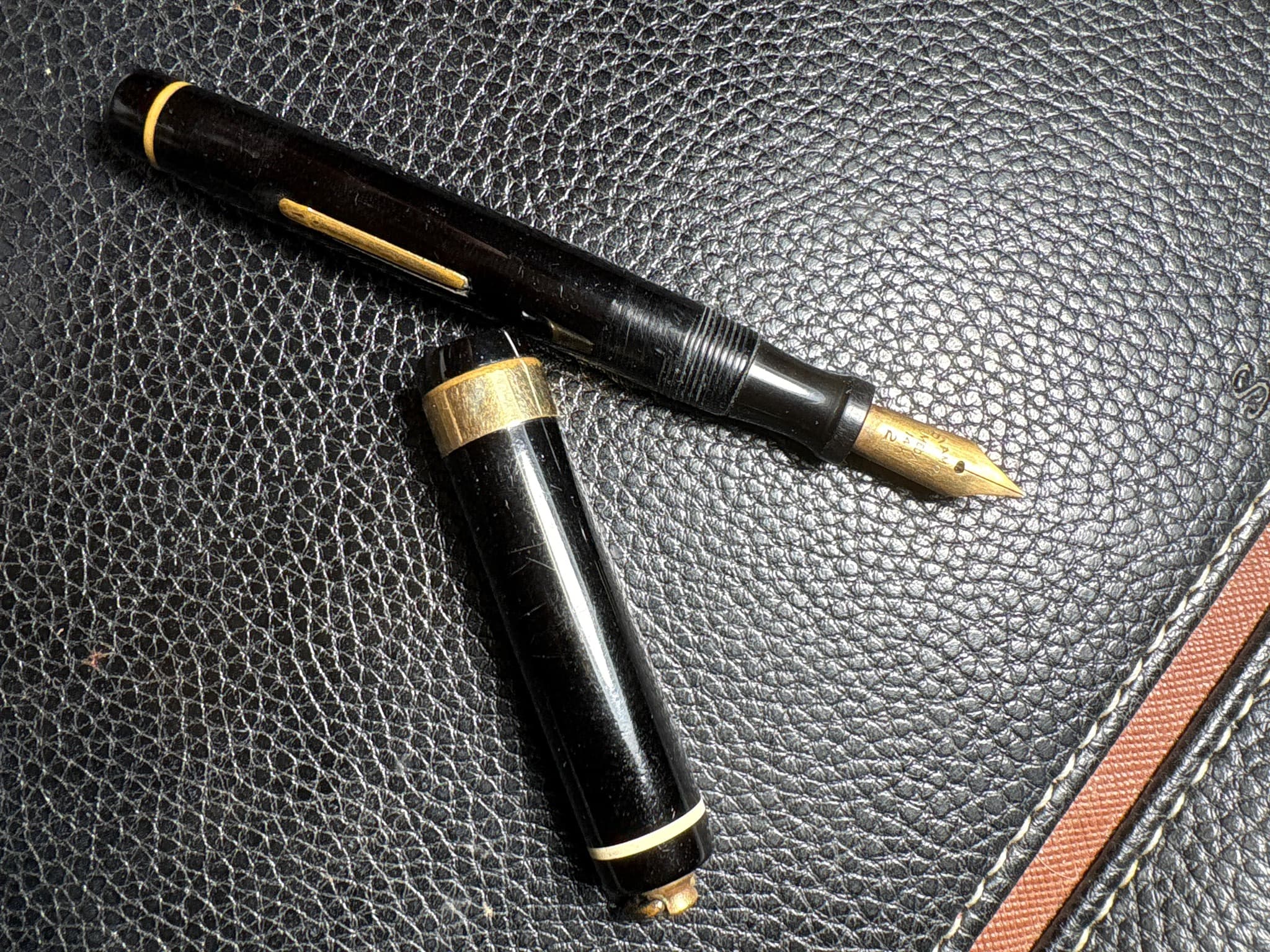 Montblanc Meisterstuck Safety Pen (likely No. 2 or similar vintage safety model)