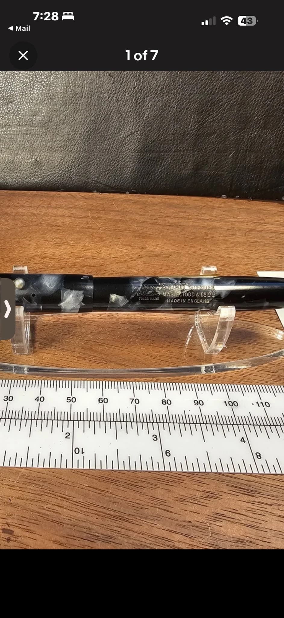 Mabie Todd & Co. Swan Self-Filler