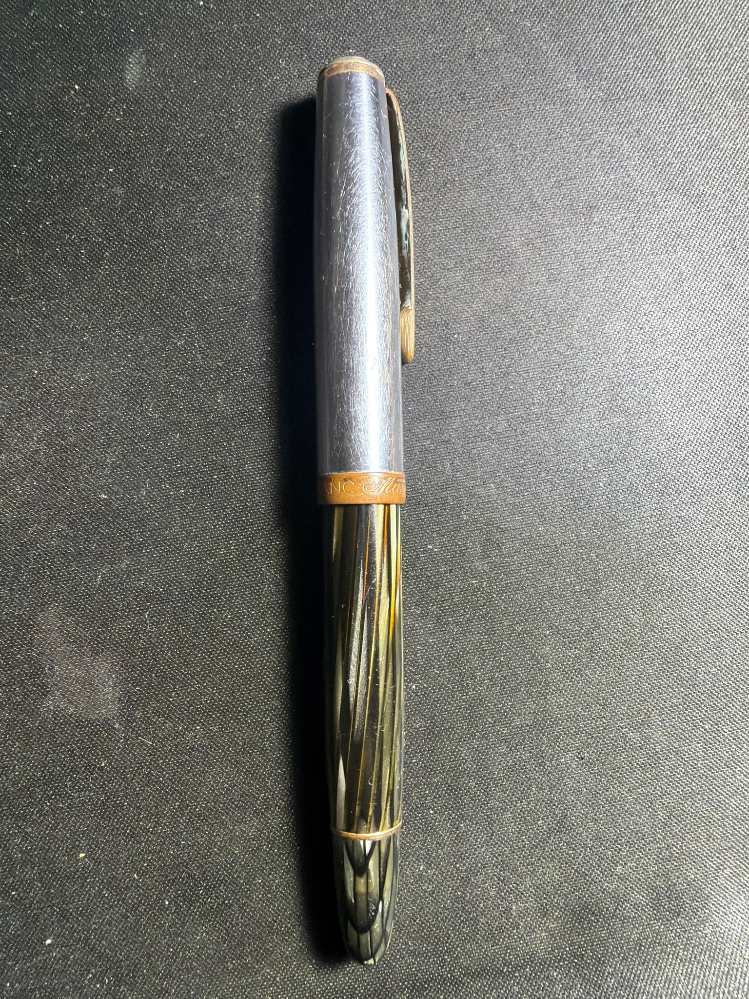 Montblanc Masterpiece / Meisterstück (likely 13x or 23x series variant with a metal cap)