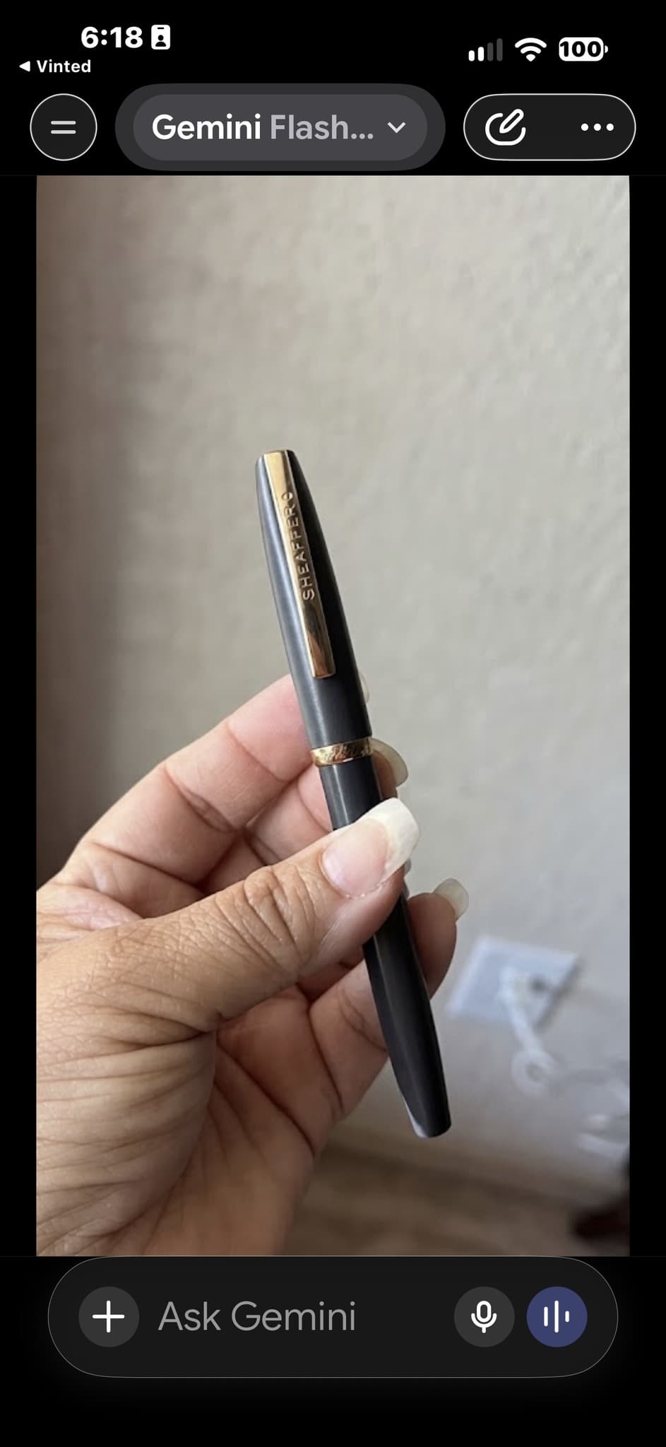Sheaffer Imperial or similar Touchdown/Cartridge model