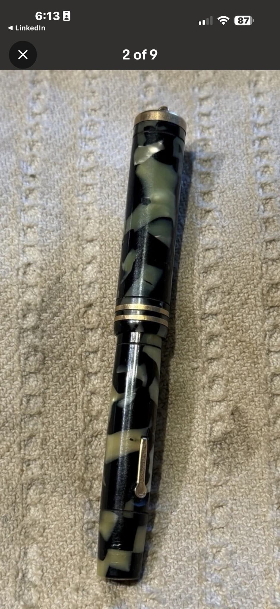 Wahl-Eversharp Decoband or Personal size fountain pen
