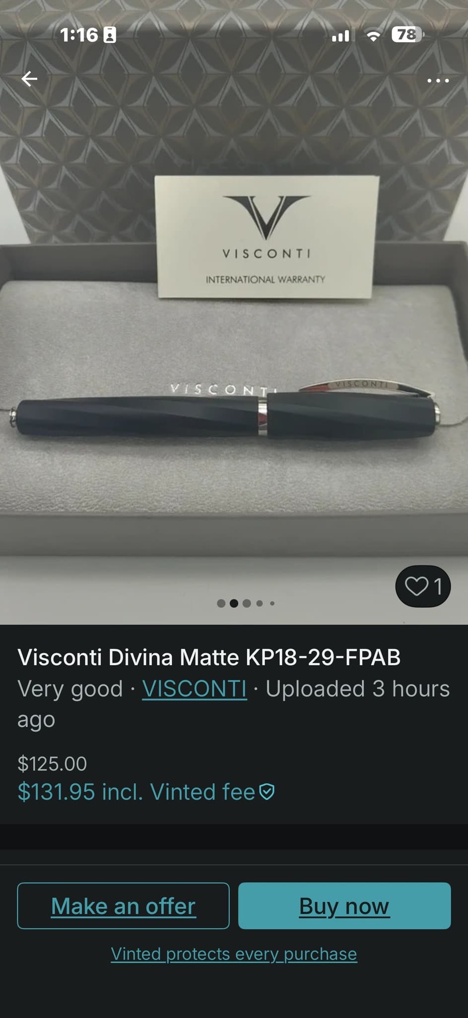 Visconti Divina Matte