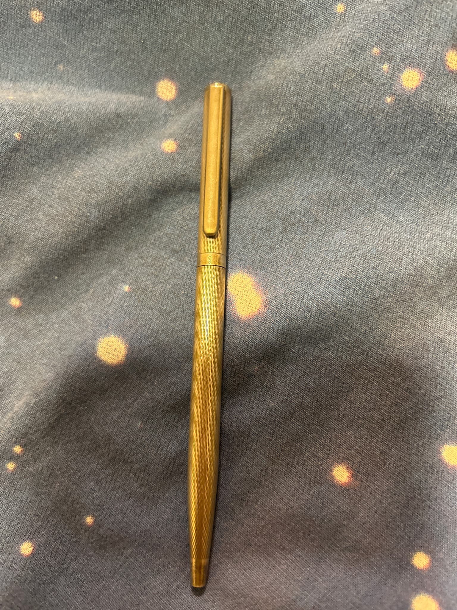 Parker Sonnet Ciselé or similar Sterling Silver Gold-Plated (Vermeil)