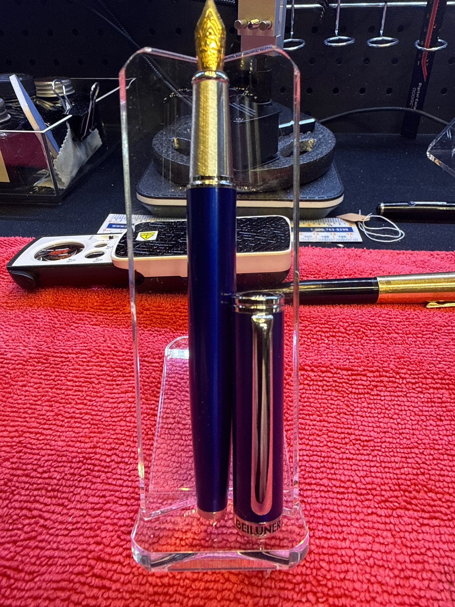 Beiluner Unknown Luxury Blue Fountain Pen