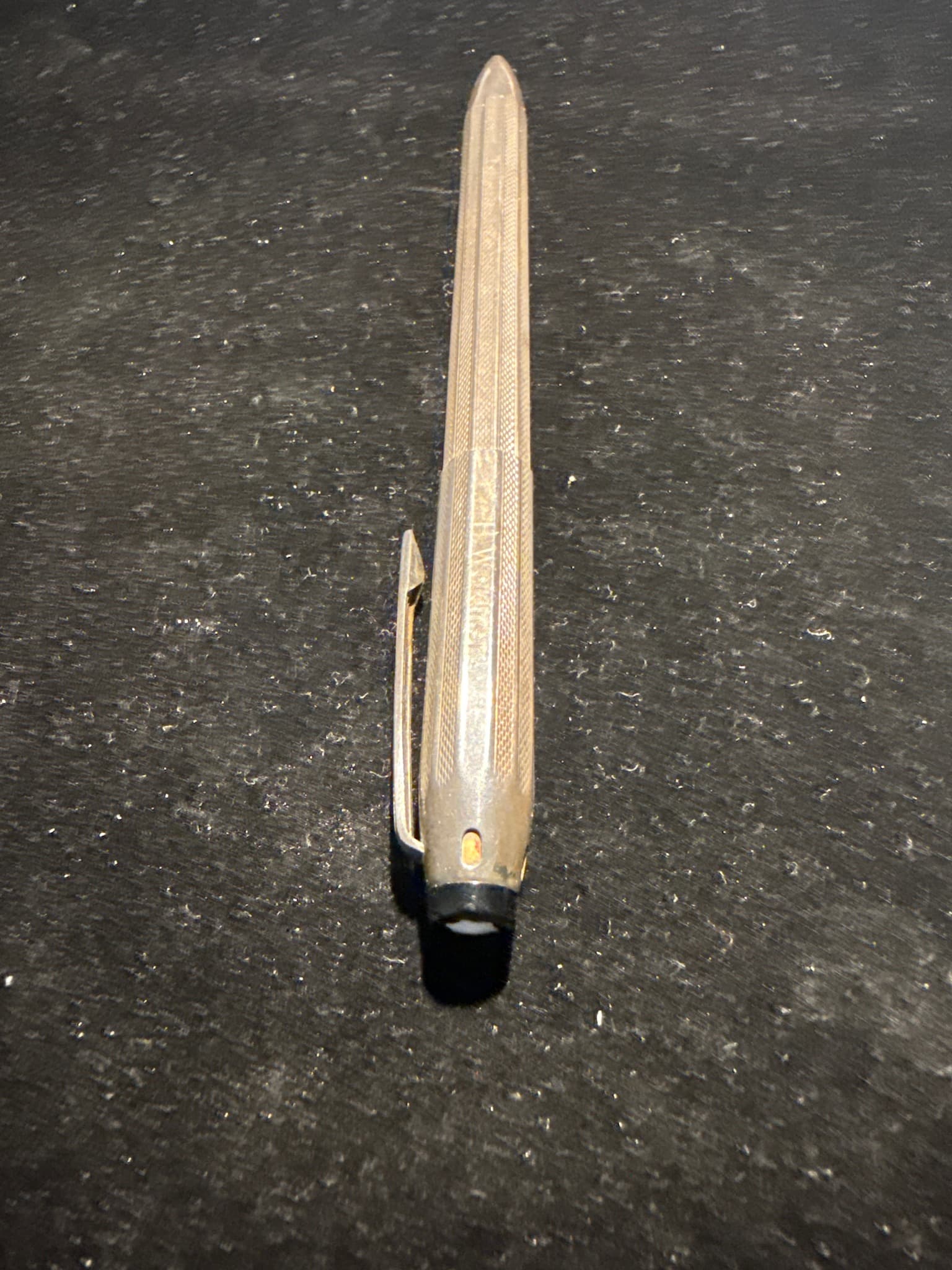 Wahl-Eversharp Doric (or similar metal overlay pencil/pen)