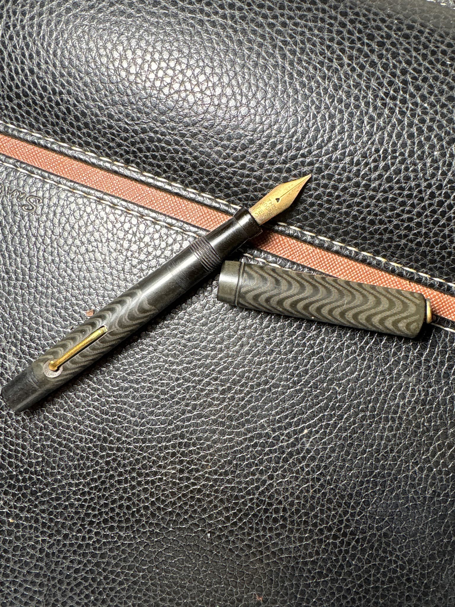 Moore Pen Co. Lustraloy / Safety / Standard Ripple