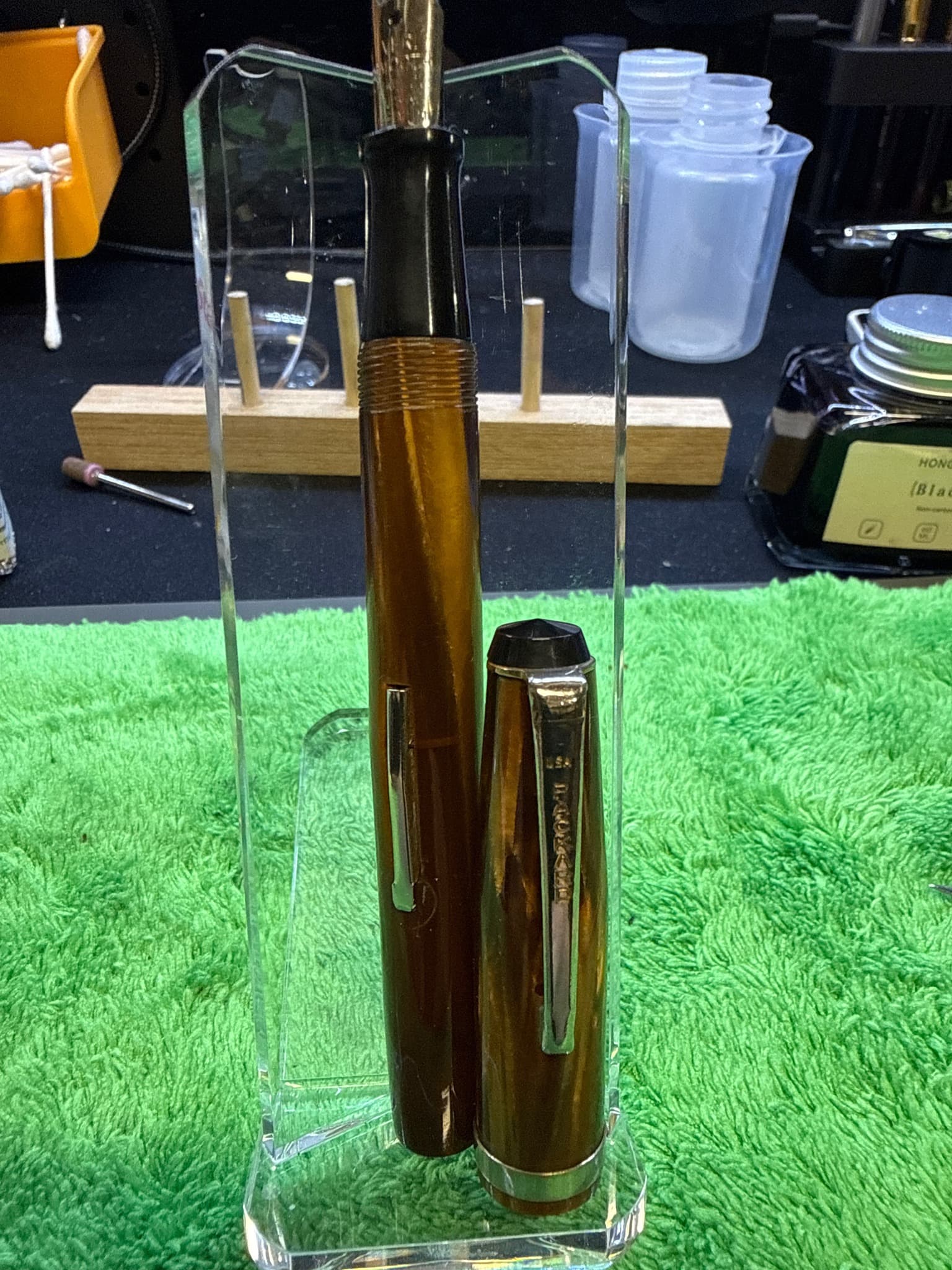 Packard Flat-Top Vacuum-Fill style pen