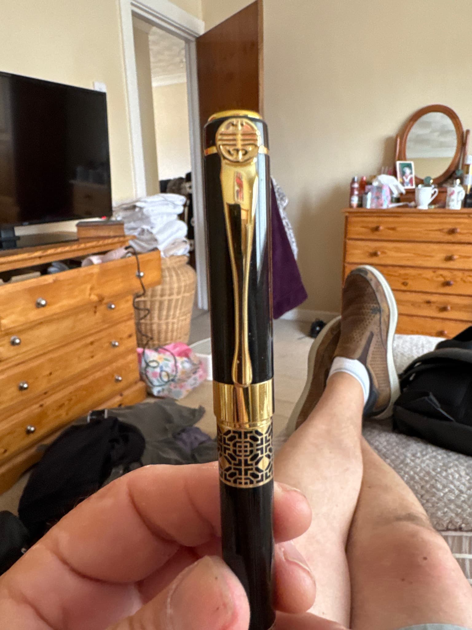 Jinhao / Unbranded Chinese Manufacturer 5000 / Oriental Pattern Series (Longevity Symbol)