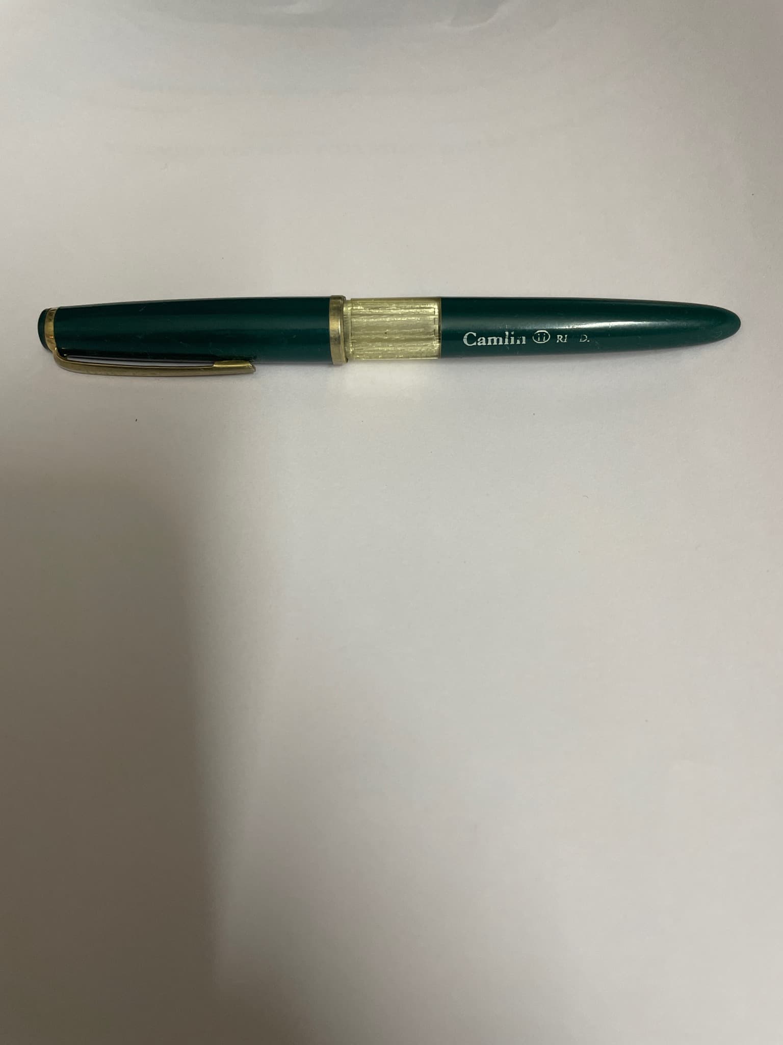 Camlin Inked/Student Pen (Vintage Transparent Window)