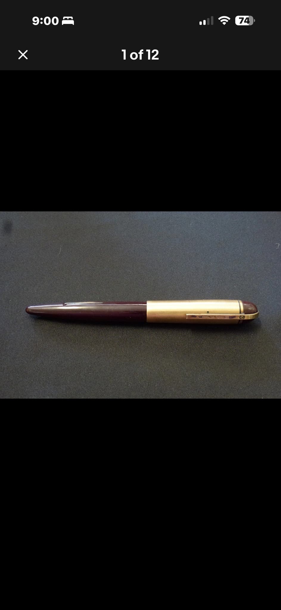 Parker Parker 51 (Cordovan Brown with Gold-Filled Cap)
