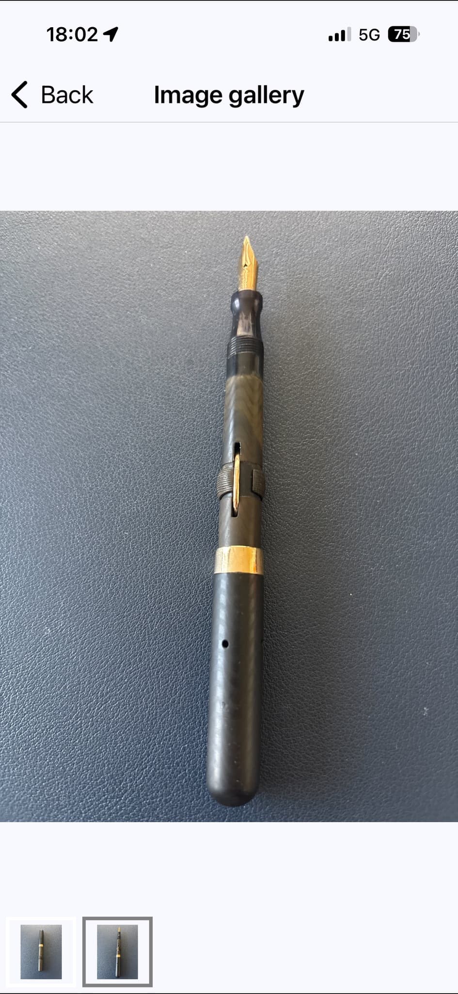 Conklin Crescent Filler (likely 20P or similar vintage model)