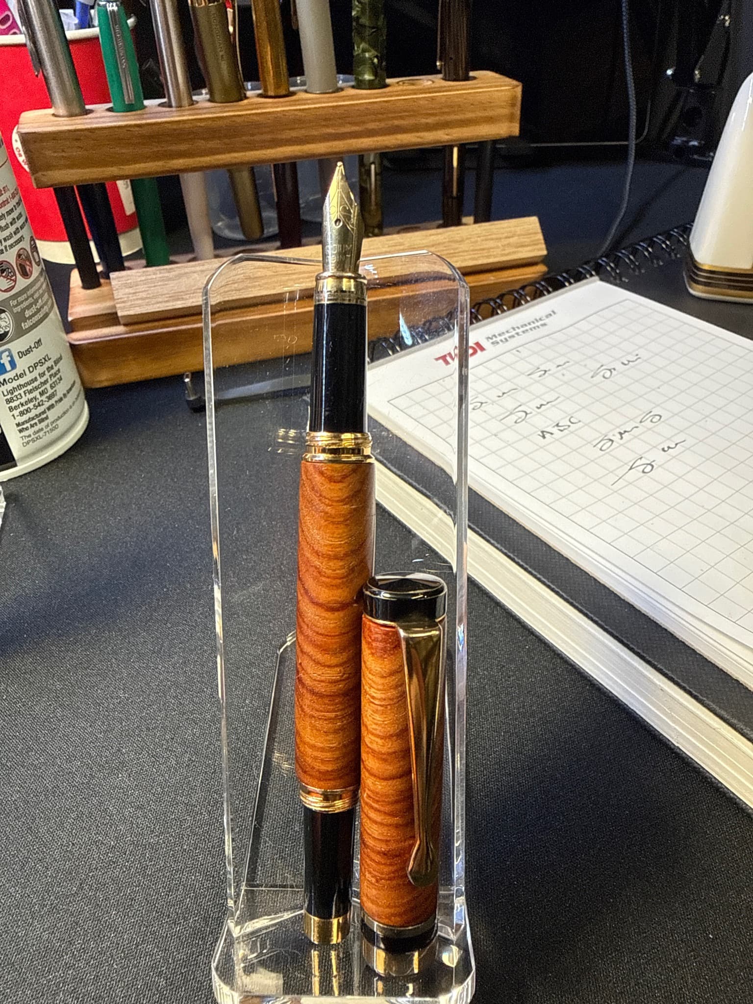 Generic / Handcrafted Wood Pen Unknown Wood-Body Fountain Pen