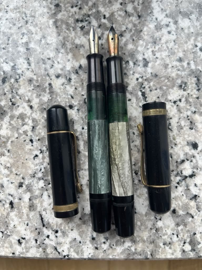 Gunther Wagner (Pelikan) Vintage Piston Filler (Likely early Pelikan / Gunther Wagner production)